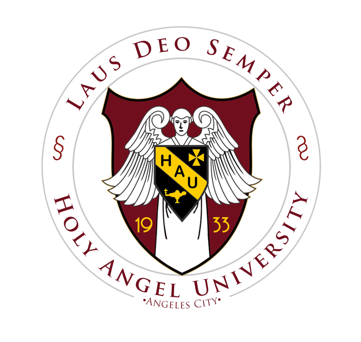 Holy Angel University logo