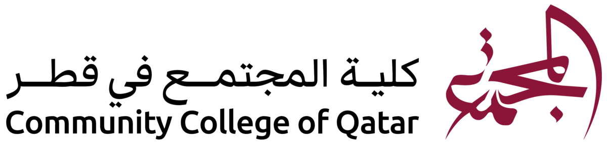Community College of Qatar logo
